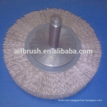 High quality Wholesale Abrasive nylon Drill Radial Wire Brush